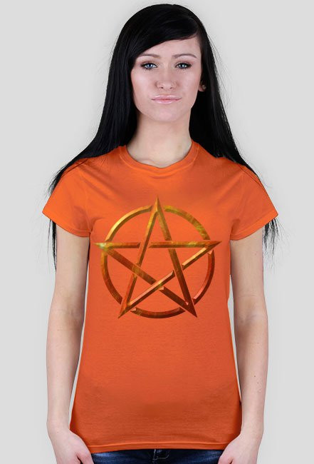 Koszulka damska PENTAGRAM wzór 3 - tanio!