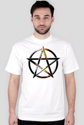 Koszulka PENTAGRAM wzór 4 - tanio!