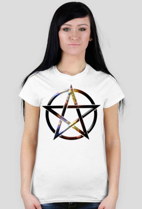 Koszulka damska PENTAGRAM wzór 4 - tanio!