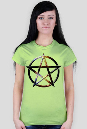 Koszulka damska PENTAGRAM wzór 4 - tanio!