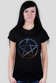 Koszulka damska PENTAGRAM wzór 5 - tanio!