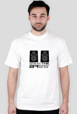 Bring The Bass - męska (biała)