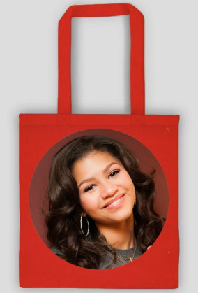 Okrągły nadruk - torba bawełniana