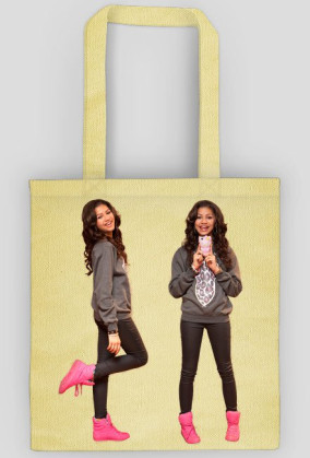 Bliźniaczy nadruk - torba bawełniana