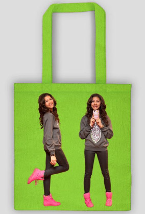 Bliźniaczy nadruk - torba bawełniana