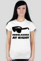 Sunglasses at night - women