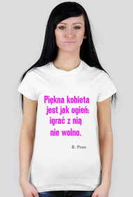 Piękna kobieta - nie igraj z nią