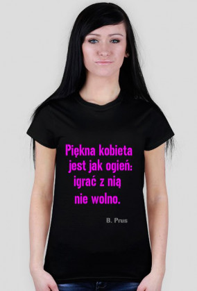 Piękna kobieta - nie igraj z nią