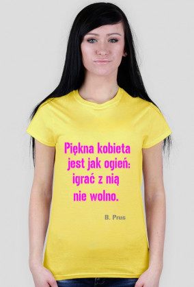 Piękna kobieta - nie igraj z nią