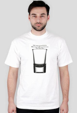 Barman nalał parę luf