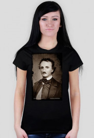 Poe t-shirt damski (sepia)