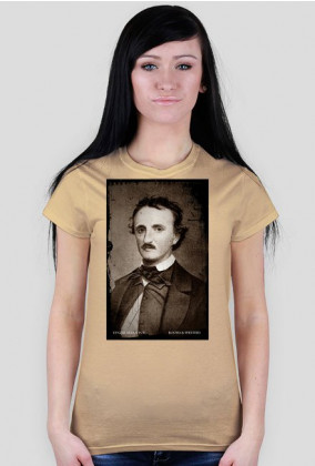 Poe t-shirt damski (sepia)