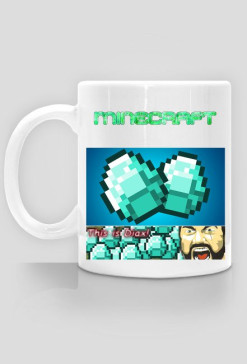Diaxowy kubek Minecraft