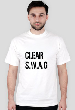 T-SHIRT Clear S.W.A.G Man