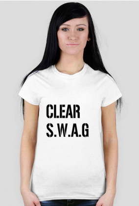 T-SHIRT Clear S.W.A.G Girl