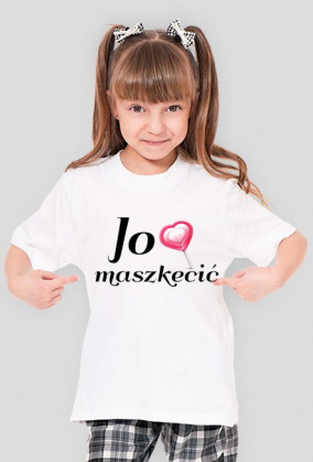 Koszulka Jo lubia maszkecić