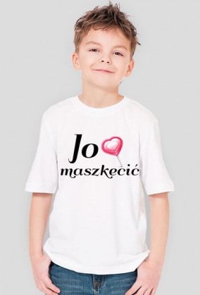 Koszulka Jo lubia maszkecić