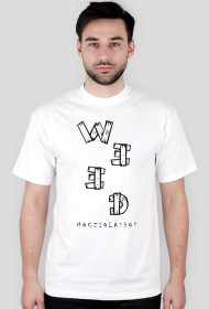 T-shirt "WEED!" Męski