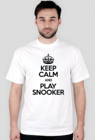 Keep Calm and Play Snooker #1 White