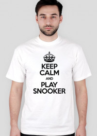 Keep Calm and Play Snooker #1 White
