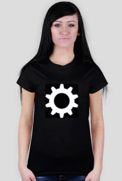 Koszulka - Gear - damska - black
