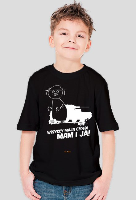 Wszyscy mają czołgi - mam i Ja! koszulki nietypowe - chcetomiec.cupsell.pl - dla dzieci.
