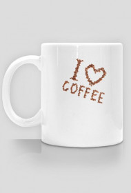 i love coffee cup