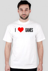 I Love Games - Koszulka