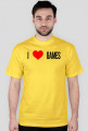 I Love Games - Koszulka