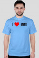 I Love Games - Koszulka