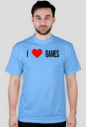 I Love Games - Koszulka