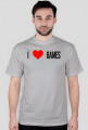 I Love Games - Koszulka