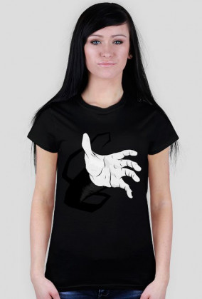 Koszulka damska ręka hand