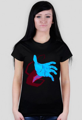 Koszulka damska ręka hand