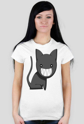 Evil Cat. Logo damska