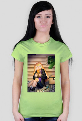 Minecraft-Koszulka-Damska