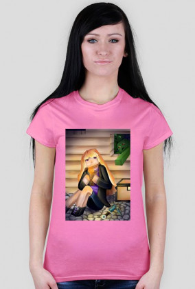 Minecraft-Koszulka-Damska