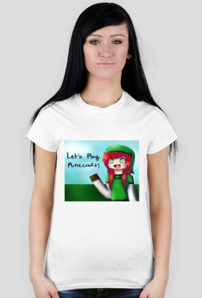 Minecraft-Koszulka-Damkska