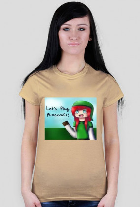 Minecraft-Koszulka-Damkska