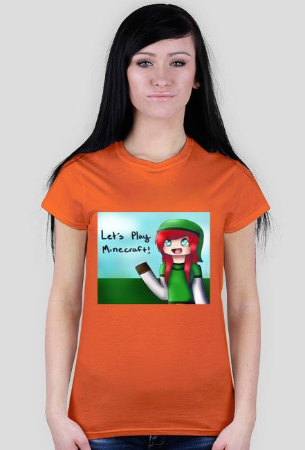 Minecraft-Koszulka-Damkska