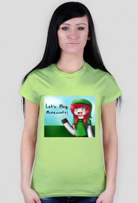 Minecraft-Koszulka-Damkska