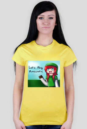 Minecraft-Koszulka-Damkska