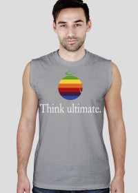 Koszulka męska (bez rękawów) - THINK ULTIMATE (2 kolory!)