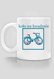 Kubek Koło w kwadracie