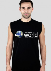 Koszulka męska (bez rękawów) - DISC OVER THE WORLD (2 kolory!)