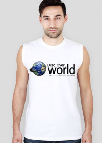 Koszulka męska (bez rękawów) - DISC OVER THE WORLD
