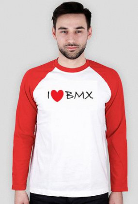 Koszulka z Długim rękawem I♥BMX