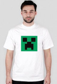 Minecraft creeper biała