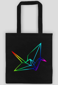 Origami crane color