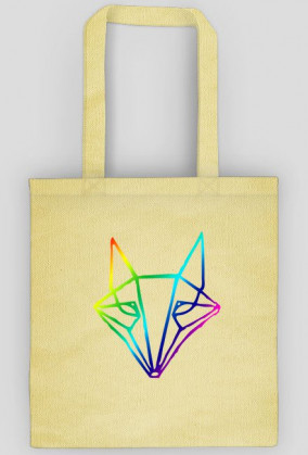 Origami fox color